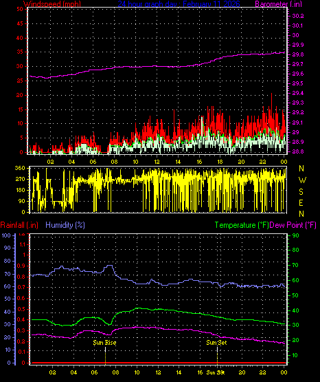 24 Hour Graph for Day 11