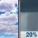 Today: Partly Sunny then Slight Chance Rain Showers